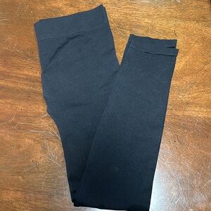 Black ankle tights